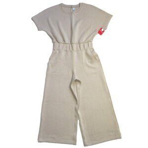 SPANX Air Essentials Petite Large Jumpsuit - Tahini LP